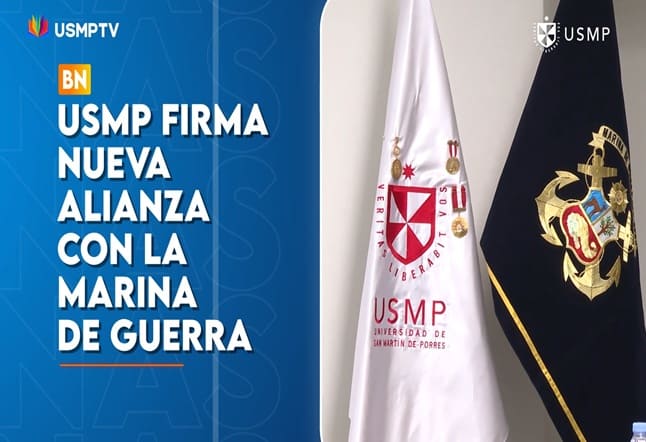 USMP Y MARINA DE GUERRA ESTABLECEN CONVENIO EDUCATIVO